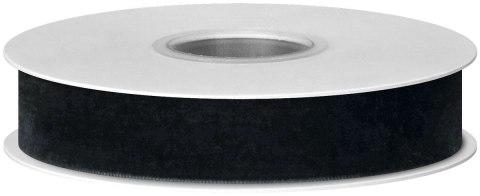 Wstążka Craft-Fun Series welurowa 25x10 [mm x m] czarna Titanum (TW25-010)