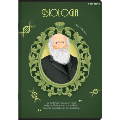 Zeszyt A5 biologia mix 60k. 70g krata Top 2000 (400168958)