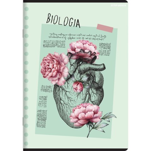 Zeszyt A5 biologia mix 60k. 70g krata Top 2000 (400168958)