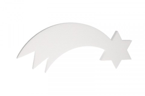 Ozdoba styropianowa kometa 120mm 120mm Unisan