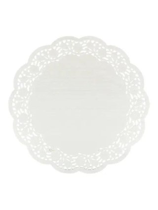 Serwetki dekoracyjne 12 szt. białe papier [mm:] 330x330 Arpex (DE0856F)