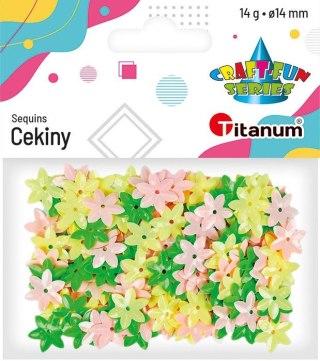 Cekiny Craft-Fun Series kwiatki mix 14g Titanum (CK053)