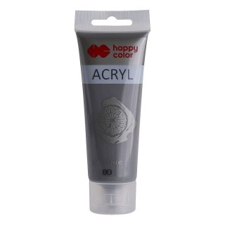 Farba akrylowa Happy Color kolor: szara 75ml Happy Color (HA 7370 0075-80)