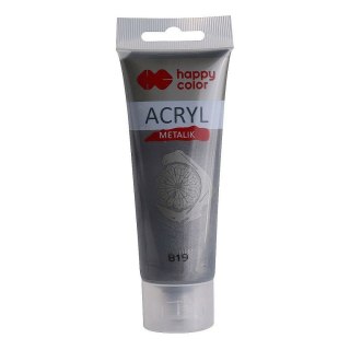 Farba akrylowa kolor: czarny/srebrny 75ml Happy Color (HA 7370 0075-819)