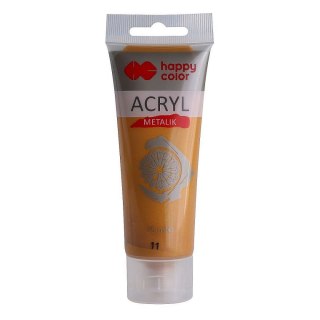 Farba akrylowa kolor: złoty 75ml Happy Color (HA 7370 0075-11)