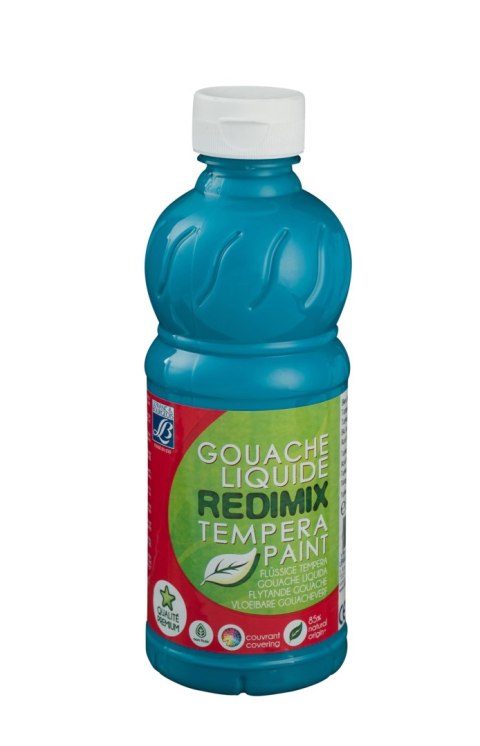 Farba tempera REDIMIX kolor: niebieski 500ml 1 kolor. Lefranc&Bourgeois (188011)