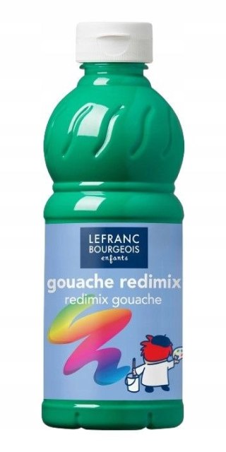 Farba tempera REDIMIX kolor: zielony 500ml 1 kolor. Lefranc&Bourgeois (188012)