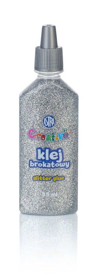 Klej w tubie brokatowy złoty srebrny 35ml Astra Creativo (332118001)