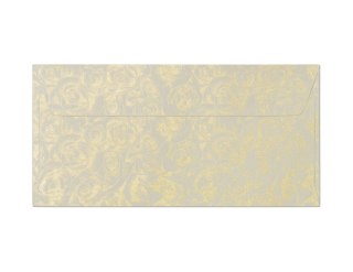 Koperta DL RÓŻE KREM kremowa [mm:] 110x220 Galeria Papieru (280105) 10 sztuk