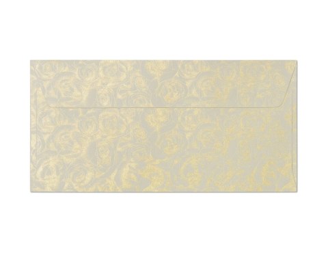 Koperta DL RÓŻE KREM kremowa [mm:] 110x220 Galeria Papieru (280105) 10 sztuk
