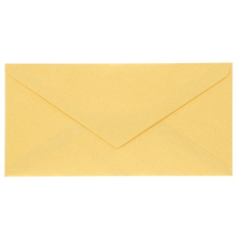 Koperta DL złote złota [mm:] 110x220 Logos 50 sztuk