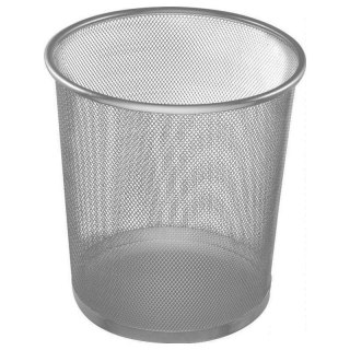 Kosz na śmieci metal kolor: srebrny 18L Tres (SKO295/SR)