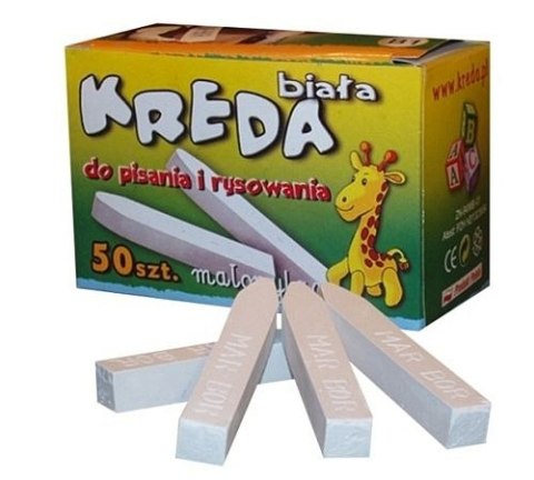 Kreda B1 kolor: biała 50 szt Mar-Bor