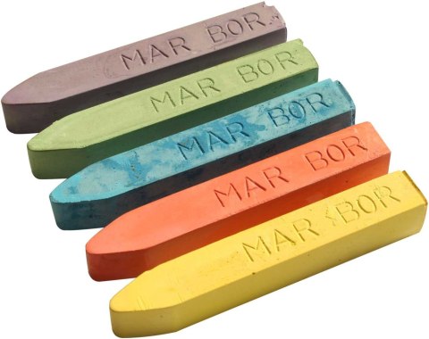 Kreda B5 kolor: mix 50 szt Mar-Bor