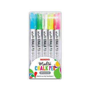 Kreda do znakowania w sztyfcie kolor: mix 5 szt Mungyo