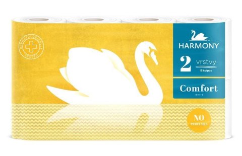 Papier toaletowy Comfort a'8 kolor: biały 8 szt Harmony