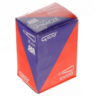 Spinacze trójkątny wycofane 25mm 100 szt Grand