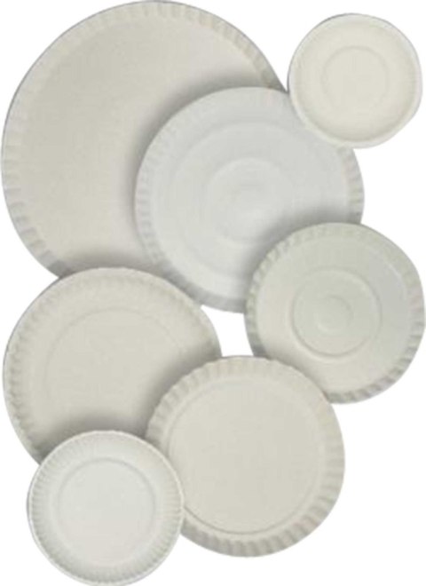 Talerz jednorazowy 15 tektura śr. 150mm 100 szt Lila