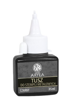 Tusz do stempli kolor: czarny 35ml Artea