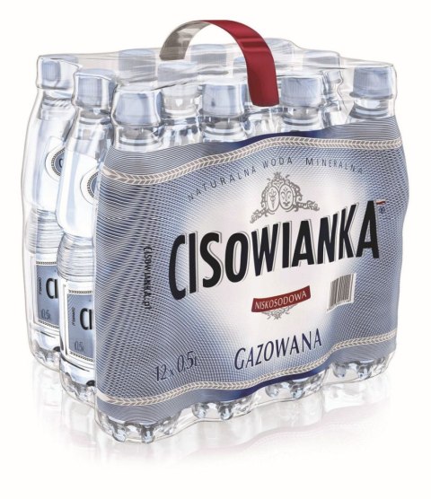 Woda Cisowianka 0,5 L GAZOWANA