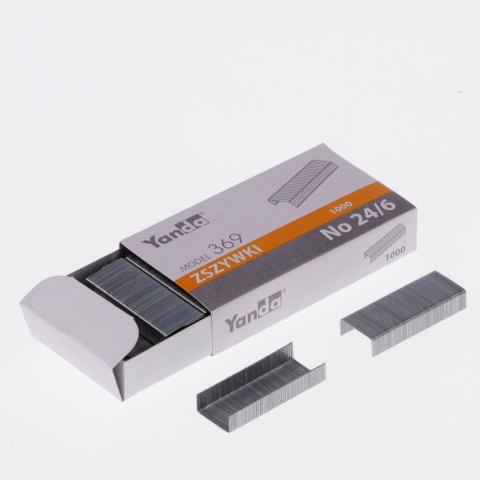Zszywki 24/6 1000 szt Yanda (110-1648)