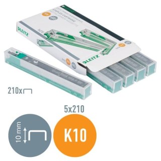 Zszywki K10 do zszywaczy kasetowych K10 1050 szt Leitz (55930000)