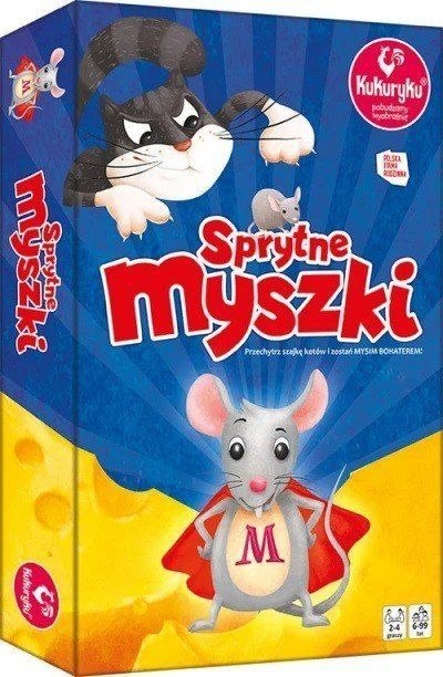 Gra edukacyjna Sprytne myszki Kukuryku