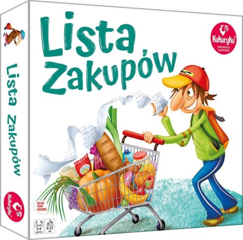 Gra edukacyjna lista zakupów Kukuryku