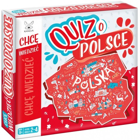 Gra edukacyjna Chcę wiedzieć Quiz o Polsce Kangur