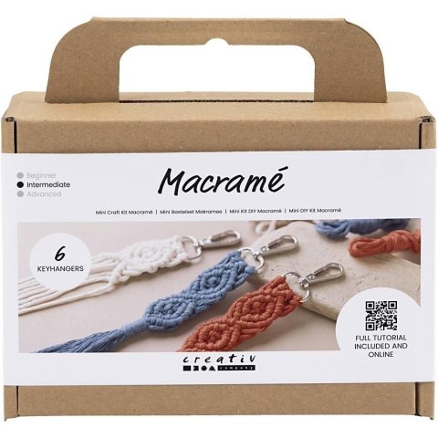 Zestaw kreatywny dla dzieci Zestaw makramy breloczki Creativ (977554)