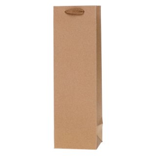 Torba prezentowa torebka LUX kraft na butelkę [mm:] 110x360x 100 Rozette (5907354056187)