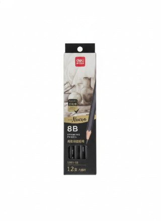 Ołówek NUEVO 6921734914224 8B Deli (S999-8B)