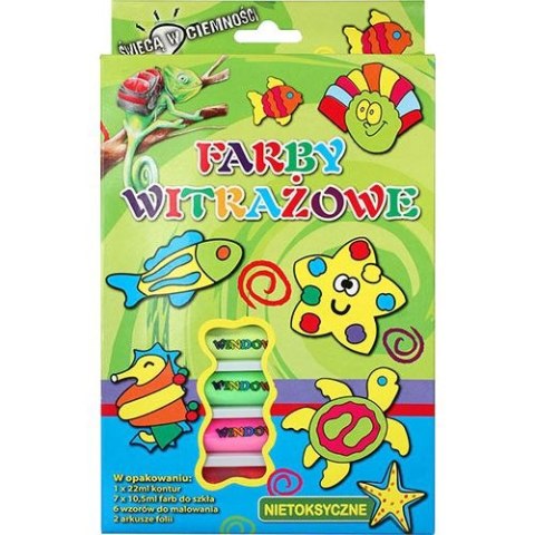 Farba do malowania na szkle 10,5ml 7 kolor. Titanum (4037)