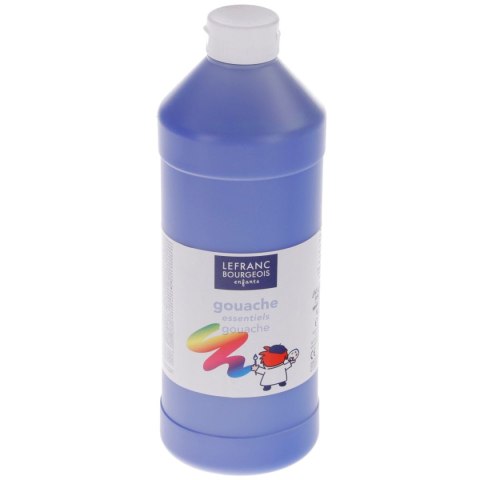 Farby plakatowe kolor: niebieski 1000ml 1 kolor. Lefranc&Bourgeois (188519)