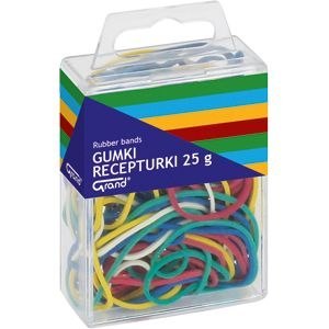 Gumki recepturki 25g śr. (mix)mm Grand (130-1062)