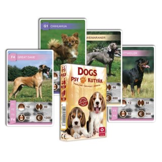 Karty Kwartet Psy Cartamundi (1289000498) 32 sztuk