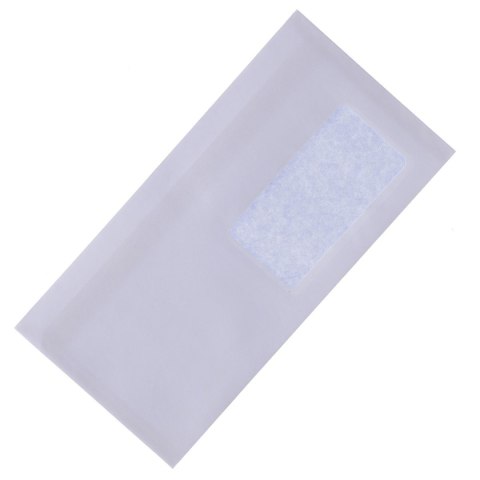 Koperta DL OKP DL HK biała okno prawe [mm:] 45x90 WZ Eurocopert 1000 sztuk