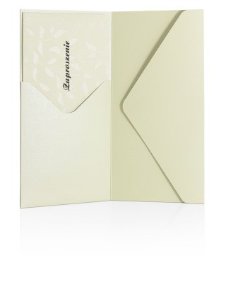 Koperta DL pearl kremowy SP kremowa Galeria Papieru (280902) 5 sztuk