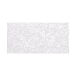 Koperta DL róże biały k biała diamentowa (280111) 10 sztuk