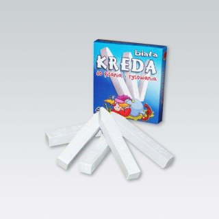Kreda B2 kolor: biała 6 szt Mar-Bor