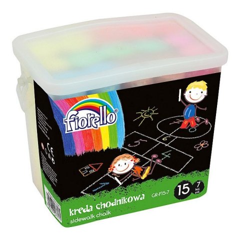 Kreda kolor: mix 15 szt Fiorello (GR-F15-7)