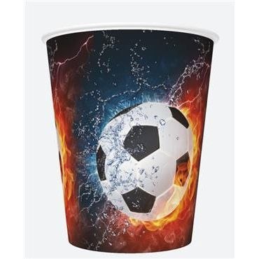 Kubek jednorazowy daisy papier 250ml Pol-mak (01)