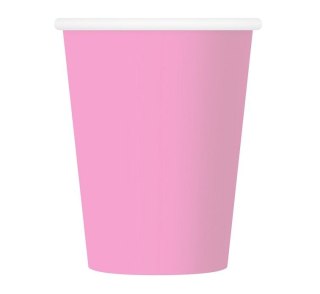 Kubek jednorazowy jednokolorowe j.różowe papier 270ml Godan (PF-KJJR)