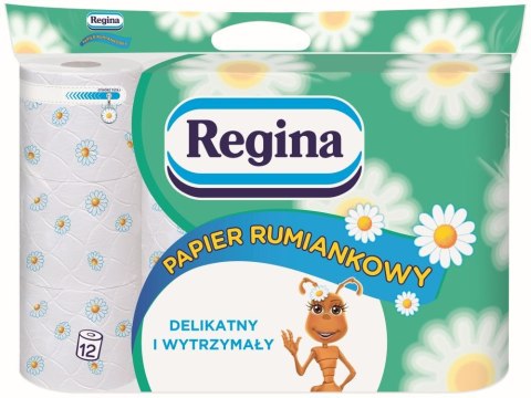 Papier toaletowy A`12 kolor: biały 12 szt Regina