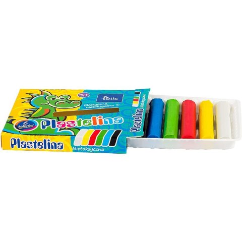 Plastelina 6 kol. mix 15g Tetis (KP001-A)