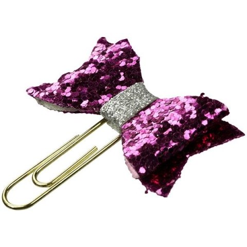 Spinacze okrągły Craft-Fun Series z kokardą 32mm 4 szt Titanum (DIY19-14)