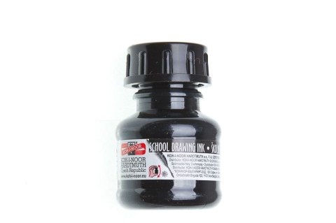 Tusz kreślarski kolor: czarny 20ml Koh-I-Noor (141722)