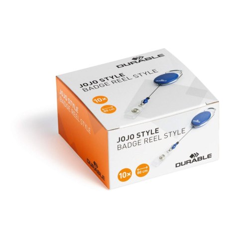 Wąsy do skoroszytów CZARNY metal kolor: czarny 10 szt Durable (832401)