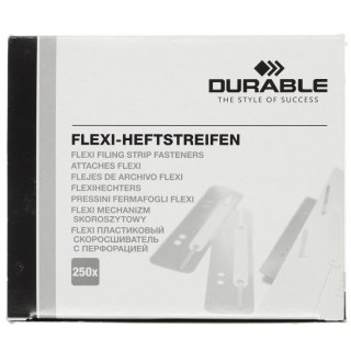 Wąsy do skoroszytów plastik kolor: mix 25 szt Durable (6901)