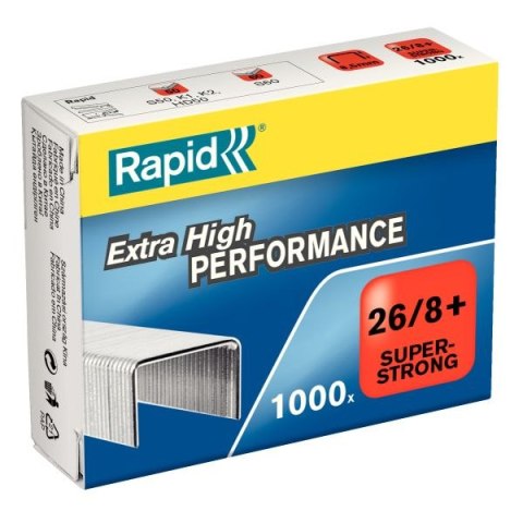 Zszywki 26/8 Super Strong 1000 szt Rapid (24861600)